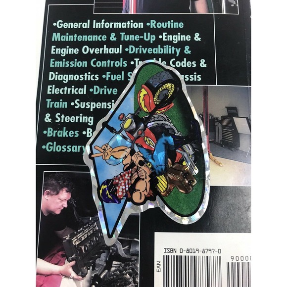 CHILTON 64302 SUBARU COUPES/‎ SEDANS / WAGONS 1985-96 REPAIR MANUAL 035675082594 - Picture 9 of 10